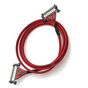 สายเคเบิล LVDS แบบสองด้าน 51 พิน JAE FI-RE51CL ขั้วต่อแบบ Pitch 0.5 มม. สีแดง อิเล็กทรอนิกส์ ตัวผู้-ตัวเมีย ตัวผู้-ตัวผู้ - Product Image 3