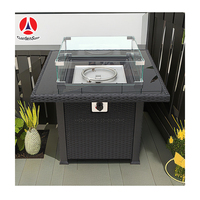 Table de foyer au gaz GARDENSUN CE pour l'extérieur, le jardin, le camping, fourniture directe d'usine, équipement de chauffage extérieur