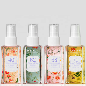Parfum Kosy Mosy Brise Méditerranéenne pour femmes, parfum marin frais, senteur de <span class=keywords><strong>vacances</strong></span> en bord de mer, 50 ml * 4, Brise Méditerranéenne - Product Image 1