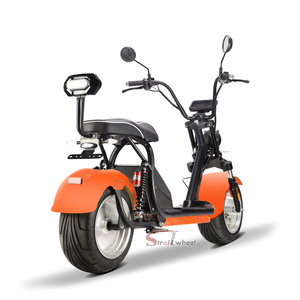Novo modelo de bicicleta elétrica 1500w 60v 12ah bateria para pontapé Adulto scooters citycoco 45km COC motocicleta elétrica - Product Image 1