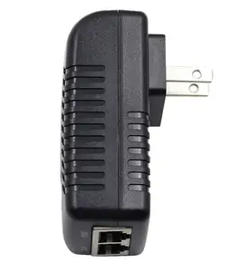 Nieuwe Ons Wandstekker 5V 2a Passieve Poe Lan Injector Ethernet Adapter Ieee 802.3af Conforme 10/100Mbps Voor Ip Camera Voeding