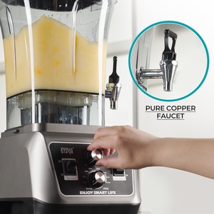 Mixeur Commercial Winning Star 1L-3L à Vitesse Variable pour Jus, Smoothies et Lait de Soja Gris - Product Image 3