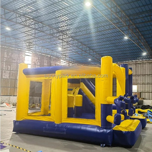 Grand château sautant <span class=keywords><strong>gonflable</strong></span> en PVC Videur <span class=keywords><strong>gonflable</strong></span> de <span class=keywords><strong>minion</strong></span> géant commercial d'extérieur avec souffleur - Product Image 4