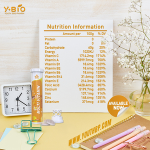 Compresse Effervescenti Multivitaminiche alla Vitamina C per il Supporto del Metabolismo Energetico, per Fitness e Benessere, Consegna Rapida - Product Image 5