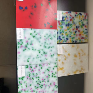 STEカスタムサイズ耐摩耗性ミックスカラーUHMWPEシート再生UPEプラスチックシートUHWMPEボード - Product Image 1