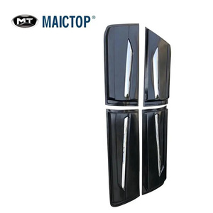 Applicable aux garnitures de portières quatre portes Ford Ranger T6 T7 T8 2016-2020, bandes de protection contre les chocs et bandes de protection contre les rayures. - Product Image 3