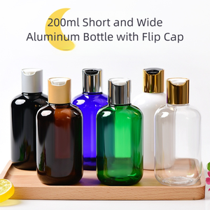 Hot bán dầu gội đầu chai rỗng 200ml 300ml 500ml nhựa PET container với đĩa Top cap tóc gel Lotion chai - Product Image 2