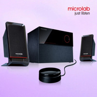 Microlab 2,1 altavoz multimedia M200BT con diente azul
