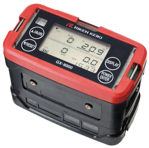 เครื่องตรวจจับก๊าซสี่ชนิด RKI Riken Keiki รุ่น GX-8000 พร้อมปั๊ม มีสินค้าในสต็อก - Product Image 1