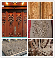 Machine de fraisage CNC avec table à aspiration, changeur d'outils automatique ATC, haute vitesse, pour la découpe, la gravure et le fraisage du bois, idéale pour les portes d'armoires