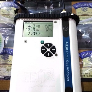 เครื่องวิเคราะห์ก๊าซสามชนิด Felix Instruments F-950 สำหรับเอทิลีน คาร์บอนไดออกไซด์ และออกซิเจน ใช้สำหรับวิเคราะห์อาหาร ผลไม้ และผัก ผลิตในสหรัฐอเมริกา - Product Image 3