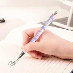 ปากกาลูกลื่นอะลูมิเนียมเปล่าสำหรับพิมพ์ลายแบบซับลิเมชั่น PYD Life New Wholesale รับทำโลโก้ตามสั่ง ปากกาสำหรับงานซับลิเมชั่นพร้อมฟิล์มหด - Product Image 4