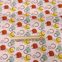 Tissu en coton naturel imprimé floral, écologique et de haute qualité, très vendu, pour la literie, la décoration intérieure, les bébés et les enfants
