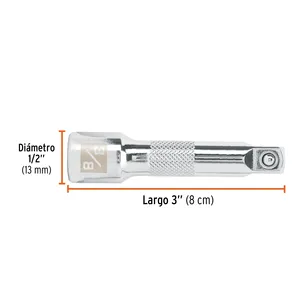 BOX 6 3' Prolunga a cricchetto, attacco da 3/8', TRUPER - Product Image 2