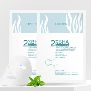 <span class=keywords><strong>Mascarilla</strong></span> Facial Blanqueadora Coreana con AHA y BHA, <span class=keywords><strong>Mascarilla</strong></span> Facial Vegana Natural para el Cuidado <span class=keywords><strong>de</strong></span> la Piel, con Ácido Salicílico para el Acné - Product Image 5
