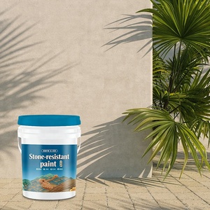 Peinture à base d'eau pour murs extérieurs, effet <span class=keywords><strong>pierre</strong></span> véritable, résistante aux intempéries, revêtement texturé en <span class=keywords><strong>pierre</strong></span>, fabrication OEM - Product Image 2