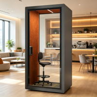 Cabines Acoustiques Insonorisées pour Voix, Cabines de Confidentialité, Cabines Téléphoniques, Cabines de Bureau, Cabines de Studio d'Enregistrement, Cabines de Réunion, Salles Insonorisées