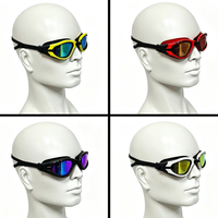 Nouvelles lunettes de natation étanches à large champ de vision et monture large pour hommes et femmes, lunettes de natation pour adultes