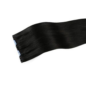 Nouvelle technologie injectée, couleur naturelle, extensions de cheveux invisibles extra longues, cuticules alignées, cheveux vierges Remy, 22 pouces, fabrication à la machine - Product Image 3