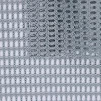Coussin de dossier en maille quadrillée pour chaise de bureau, 280 g/m², tricoté en warp, polyester, pour voiture, extérieur, motif uni