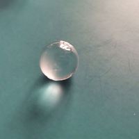 Lentille sphérique en verre de silice fondue BK7 H-K9L de diamètre 1 mm 2 mm 3 mm 5 mm 8 mm 10 mm
