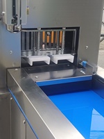 Trancheuse à viande congelée à épaisseur ajustée commerciale entièrement automatique