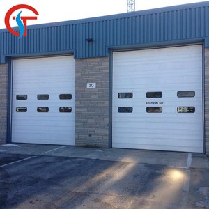 <span class=keywords><strong>Porta</strong></span> Sezionale per Garage Moderna in Policarbonato Traslucido, <span class=keywords><strong>Porta</strong></span> Industriale Isolata a Sollevamento - Product Image 2