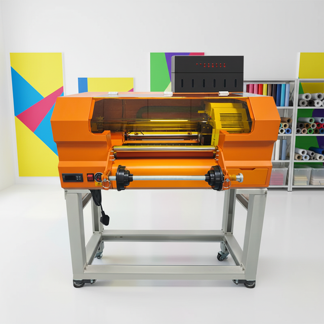 UV DTF Printer for Glass Ceramic Wood Plastic A3 Size with RIP Software MainTop PP Compatibility