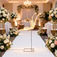 Lampe sur pied LED personnalisée élégante avec papillons mobiles pour accessoires de mariage, salle de réception, hôtel, restaurant, événements d'anniversaire, décoration de bar