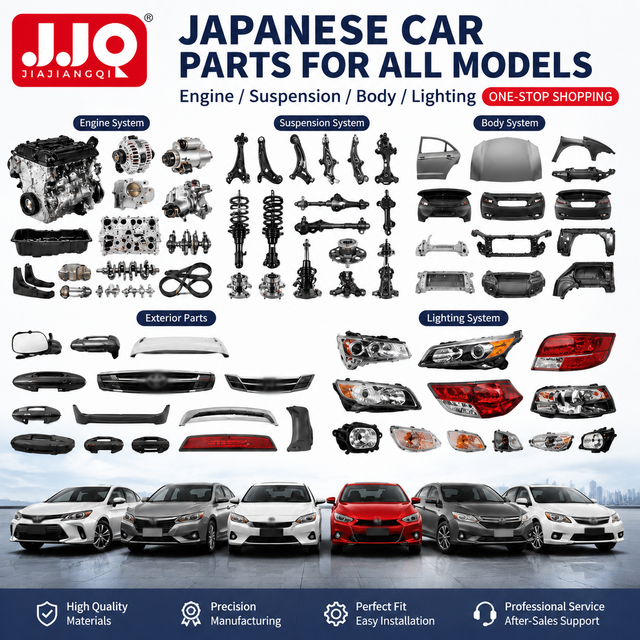 Wholesale Japanese Auto Spare Parts For Honda Toyota Nissan Mitsubishi Mazda Engine Body Suspension Lighting Repair Accessories