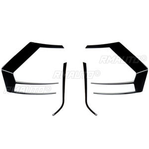 1 Paire de séparateurs de pare-chocs arrière noirs pour VW Golf 7 GTI R GTD R400 2012 2013 2014 2015, pièces extérieures automobiles, NE PAS pour GOLF 7.5 - Product Image 5