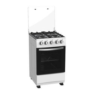 Cuisinière à <span class=keywords><strong>gaz</strong></span> sur pied noire personnalisée à <span class=keywords><strong>4</strong></span> brûleurs avec <span class=keywords><strong>four</strong></span> à <span class=keywords><strong>gaz</strong></span> intégré, grill et plaque de cuisson électrique - Product Image 6