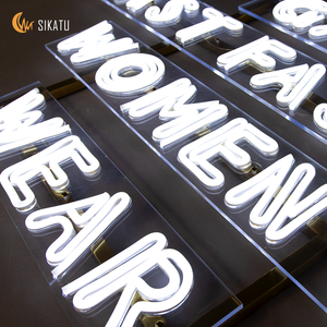 2025 personnalisé acrylique néon 3D <span class=keywords><strong>LED</strong></span> signes <span class=keywords><strong>Double</strong></span> couche signe d'affaires Logo 3D lettrage transformateur bâtiments hôpitaux écoles voitures - Product Image 4