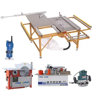 Best selling Woodworking Machine Panel Saw Machine Sliding Table for Furniture Wood Cutting