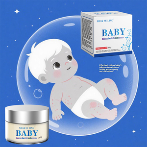 Formule à base de plantes personnalisée en gros <span class=keywords><strong>pour</strong></span> l'eczéma de la peau du nourrisson, <span class=keywords><strong>les</strong></span> fesses rouges, le tinea lactis, la pommade d'infection fongique - Product Image 6