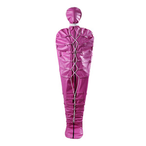 Sac de Reliure Complète pour le Sexe Sirène Momie Bondage Sac de Couchage Combinaison en Cuir Veste Droite Jouet Sexuel pour Adulte - Product Image 4