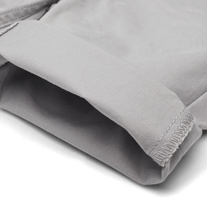 Conjuntos de Ropa de Verano 2022 para Niños, Camiseta de Manga Corta con Botones y Pantalones Cortos de Color Liso, Ropa de Algodón para Bebés - Product Image 2