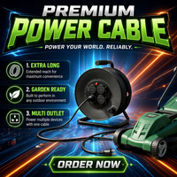 Steker EURO 1WAY 3PIN IP44 ke 4WAY OUTDOOR SOCKETS DENGAN KABEL EKSTENSI H07RN-F 3G1.5mm2
