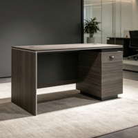 Vente directe d'usine Conception simple Écriture en bois massif Bureau exécutif Table de bureau commerciale pour le gestionnaire