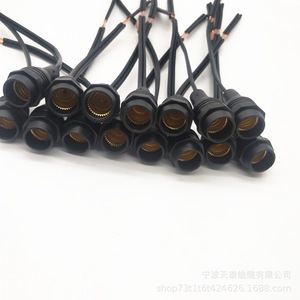 E12 E14 E17 E26 E27 Outdoor Lamp Socket String Light Plug With Wire For Ceiling <b>Lighting</b> <b>Accessory</b> - Product Image 4