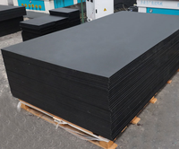Feuille de plastique HDPE bicolore, feuille HDPE texturée bicolore