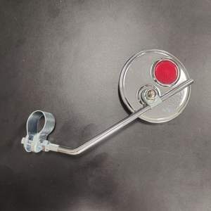 مرايا الرؤية الخلفية العالمية مرآة جانبية مقود مستديرة للسكوتر - Product Image 4