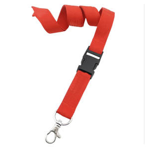 Персонализированный дизайнерский ланъярд для студенческих пропусков с тканым принтом, из полиэстера и сатина, с логотипом - Product Image 2