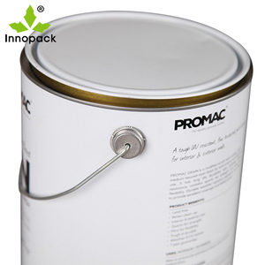 Boîte en métal de 1 gallon, 4 L, 5 L, avec couvercle à pression. - Product Image 5