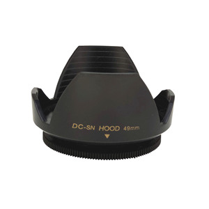 ฮูดเลนส์ DC-SN ขนาด 49 มม. รูปทรงกลีบดอกไม้ทำจากพลาสติกสำหรับป้องกันเลนส์กล้อง - Product Image 1