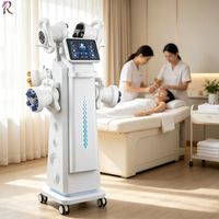 Équipement de physiothérapie de qualité commerciale pour le corps entier, robot de massage vertical pour l'élimination de la cellulite et la relaxation musculaire
