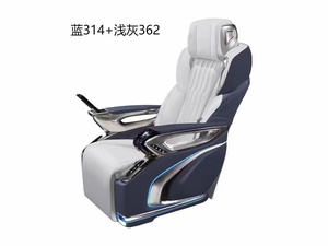 Trône en cristal siège capitaine design de luxe avec massage zéro gravité pour MPV yacht alphard sprinter vito metris classe V VAN - Product Image 6