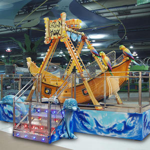 Commercial Mini <b>Pirate</b> <b>Ship</b> Rides Kids Mini <b>Pirate</b> <b>Ship</b> Rides 6-12 Seats for Carnival Funfair - Product Image 1