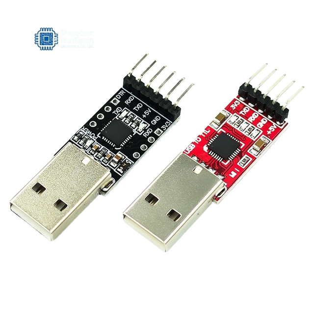 USB to Serial Port CH9102 Module USB to TTL STC Downloader UART Converter CP2102 Electronic Component