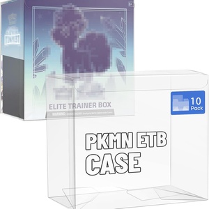 New Style Acrylic TCG Card <b>Display</b> <b>Case</b> Customizable Logo Dustproof Clear Washable for Eco Friendly Booster Box <b>Display</b> - Product Image 1